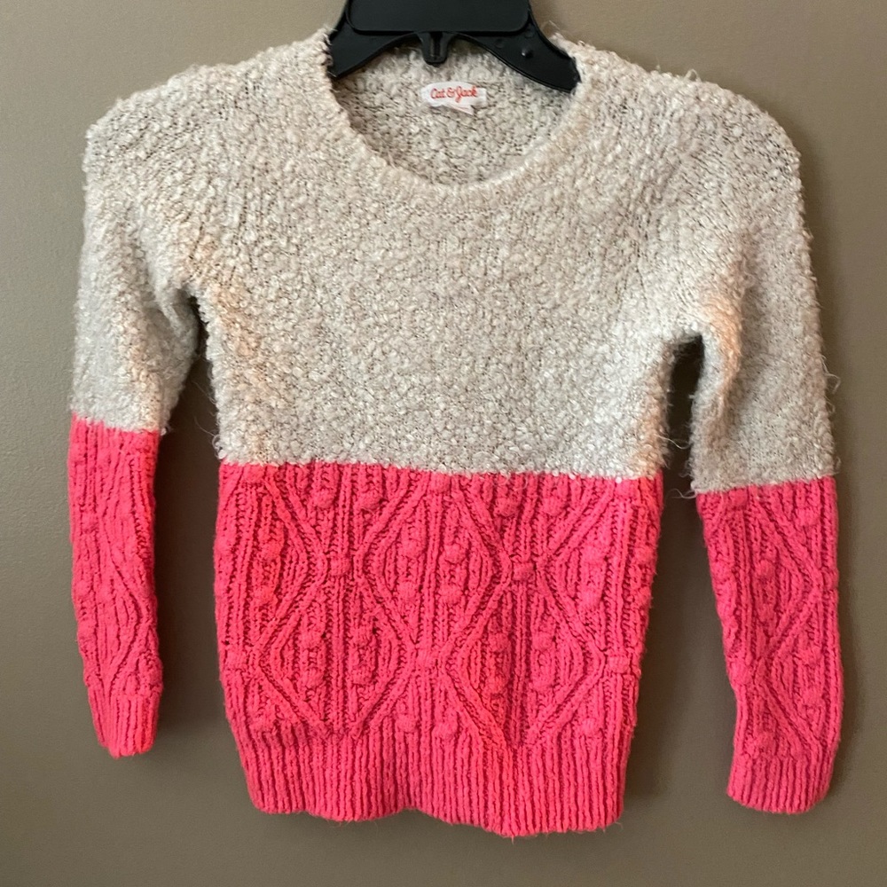 Cat & Jack pink sweater